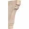 Ekena Millwork Pescadero Smooth Corbel, Douglas Fir, 5 1/2"W x 12"D x 28"H COR06X12X28PEC00SDF - alternate 1